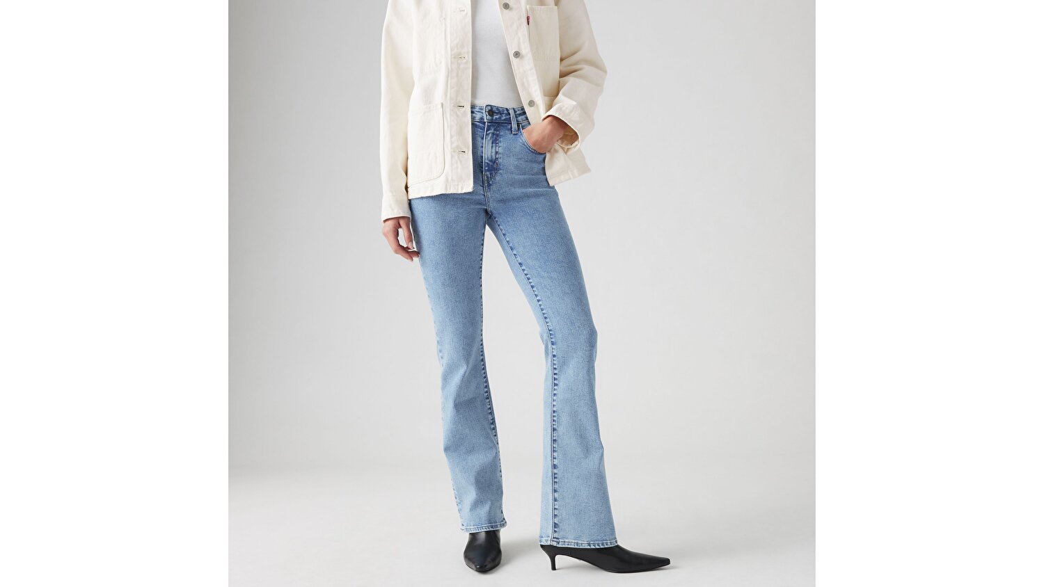 725™ High Rise Bootcut Kadın Jean Pantolon - Middle Course