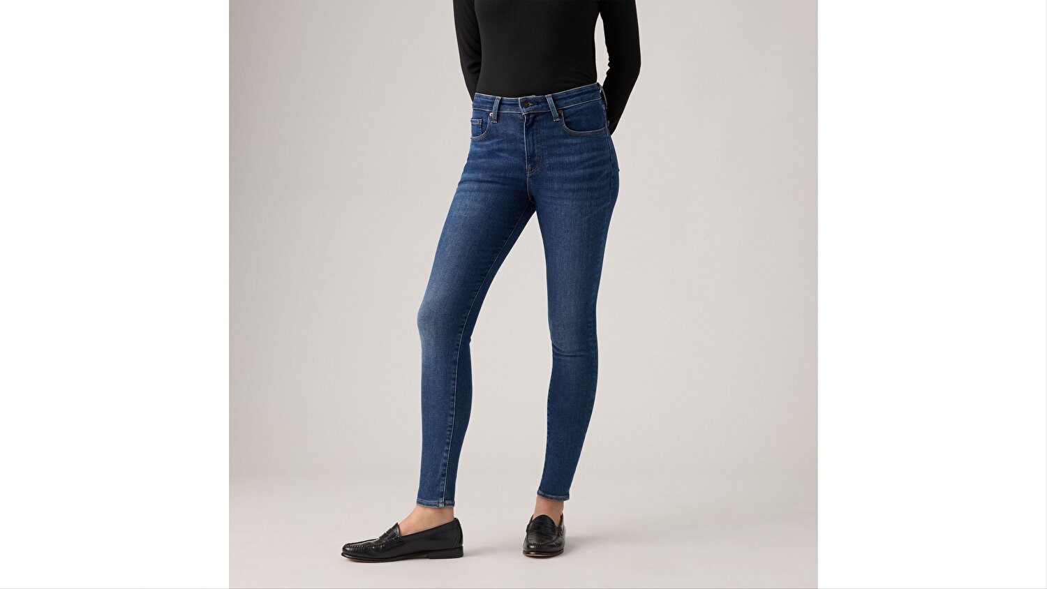 721™ High Rise Skinny Kadın Jean Pantolon - Tenacious Dark