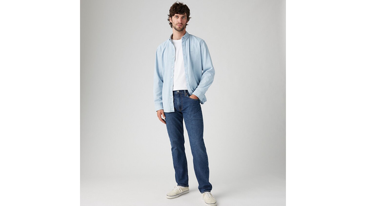 502™ Taper Lightweight Linen+ Denim Erkek Jean Pantolon