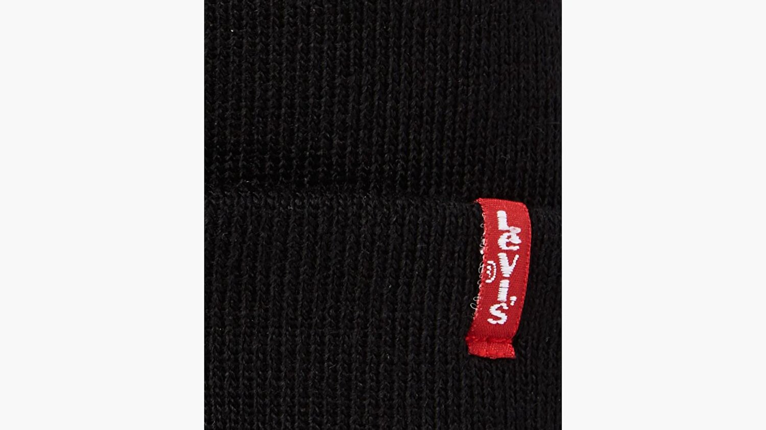 Slouchy Red Tab Siyah  Bere