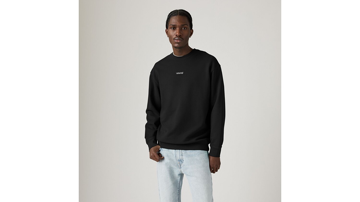 Relaxed Baby Tab Sweatshirt
