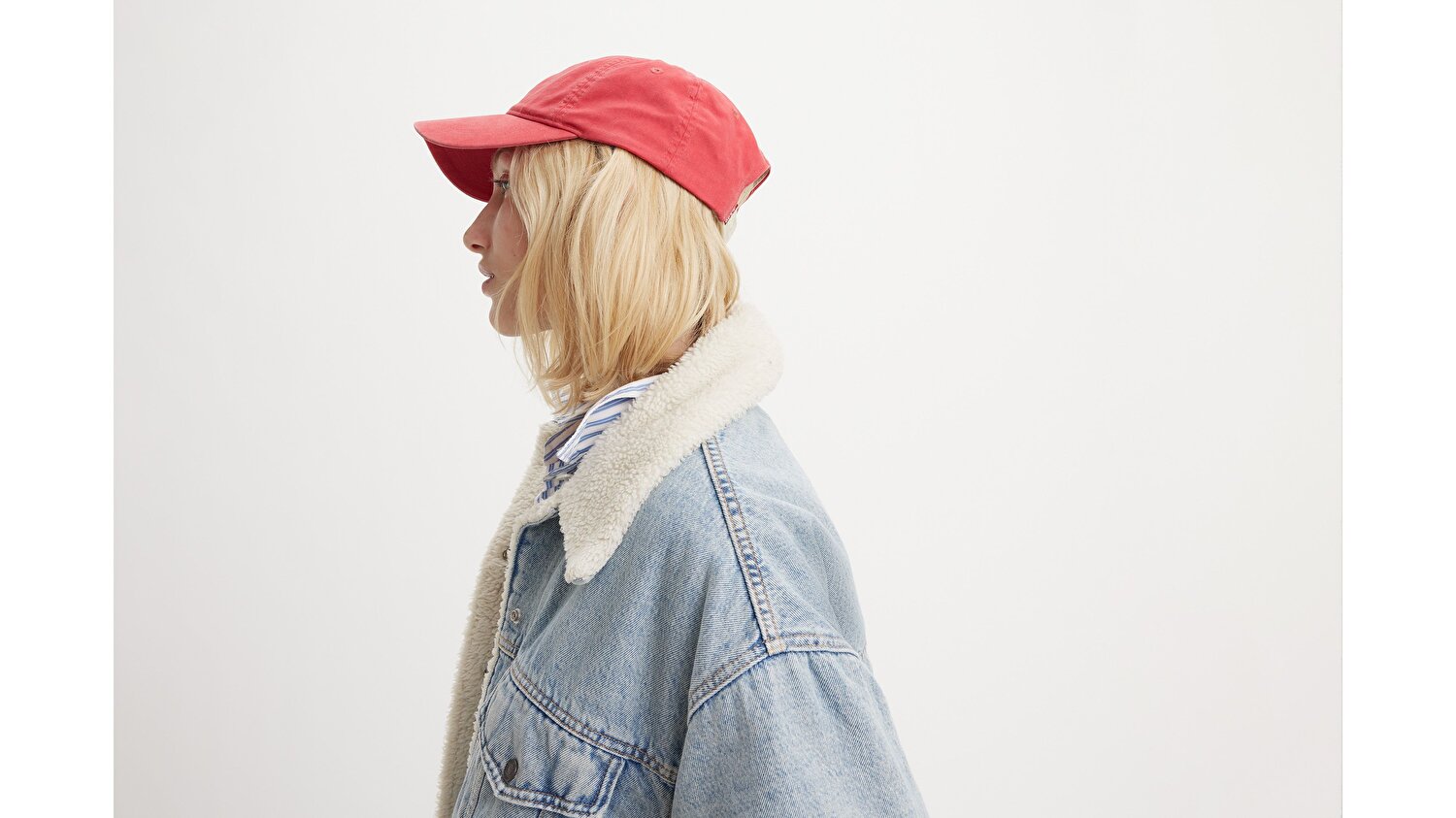 90's Sherpa Trucker Jean Ceket