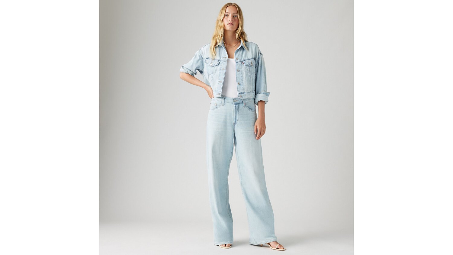 XL Straight Cotton Linen Kadın Jean Pantolon - Luxury Trip
