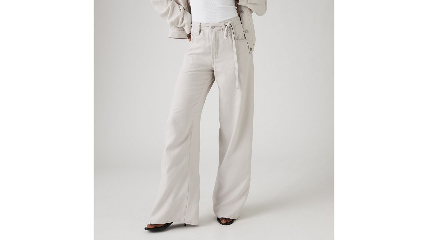 XL Straight Linen Kadın Pantolon