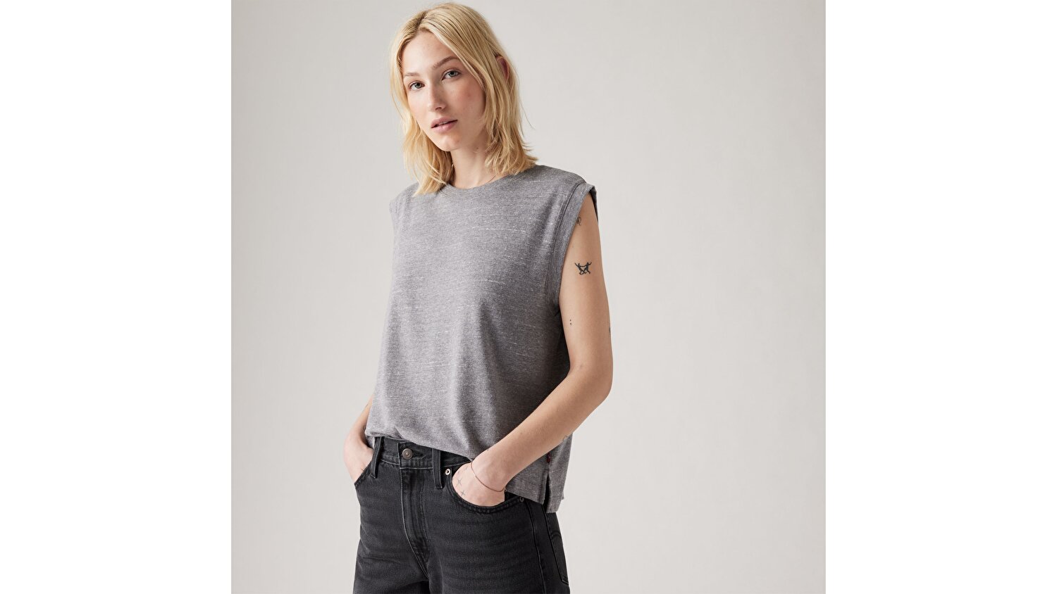 Boxy Tank Top Bluz