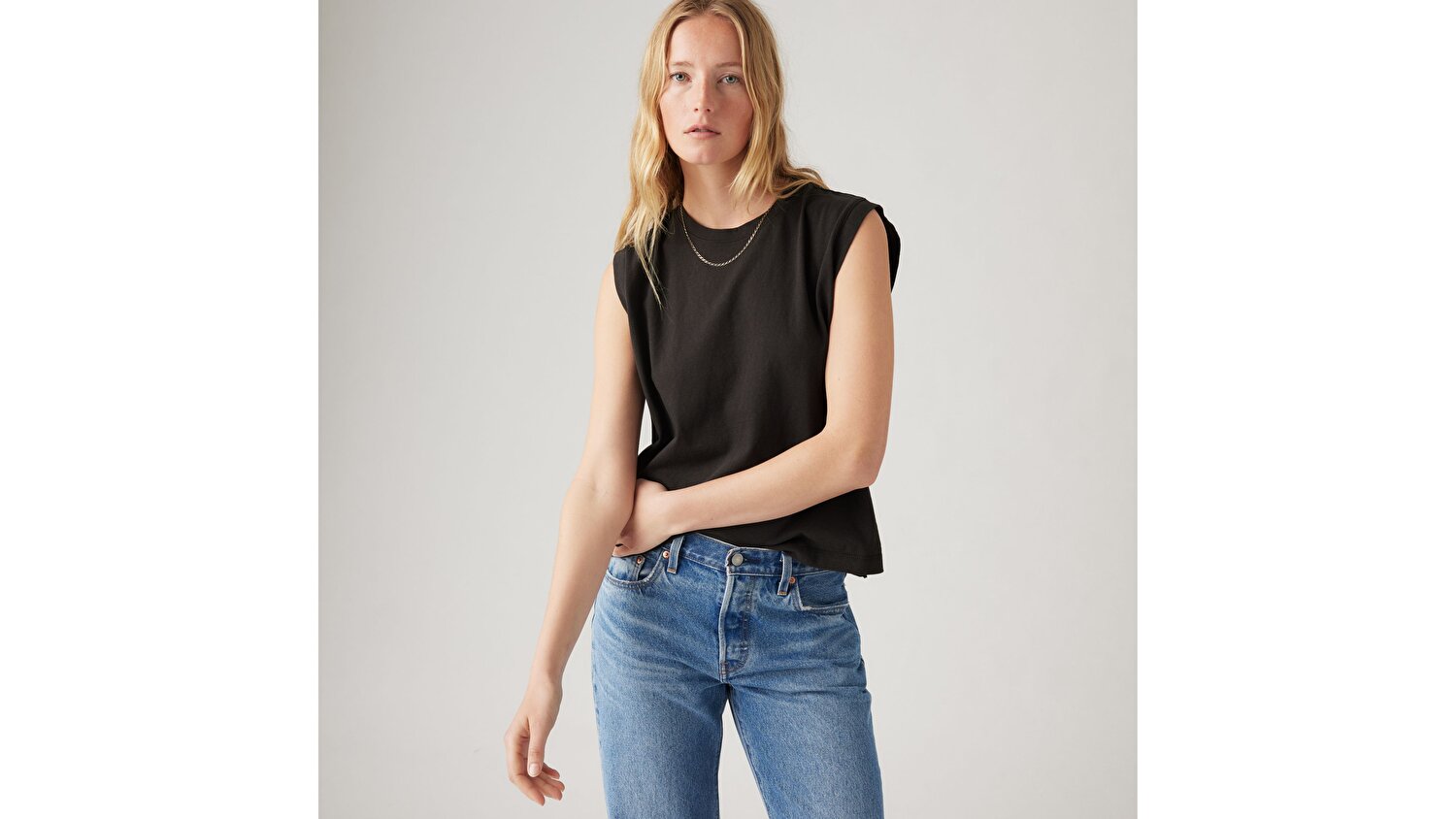 Boxy Tank Top Bluz