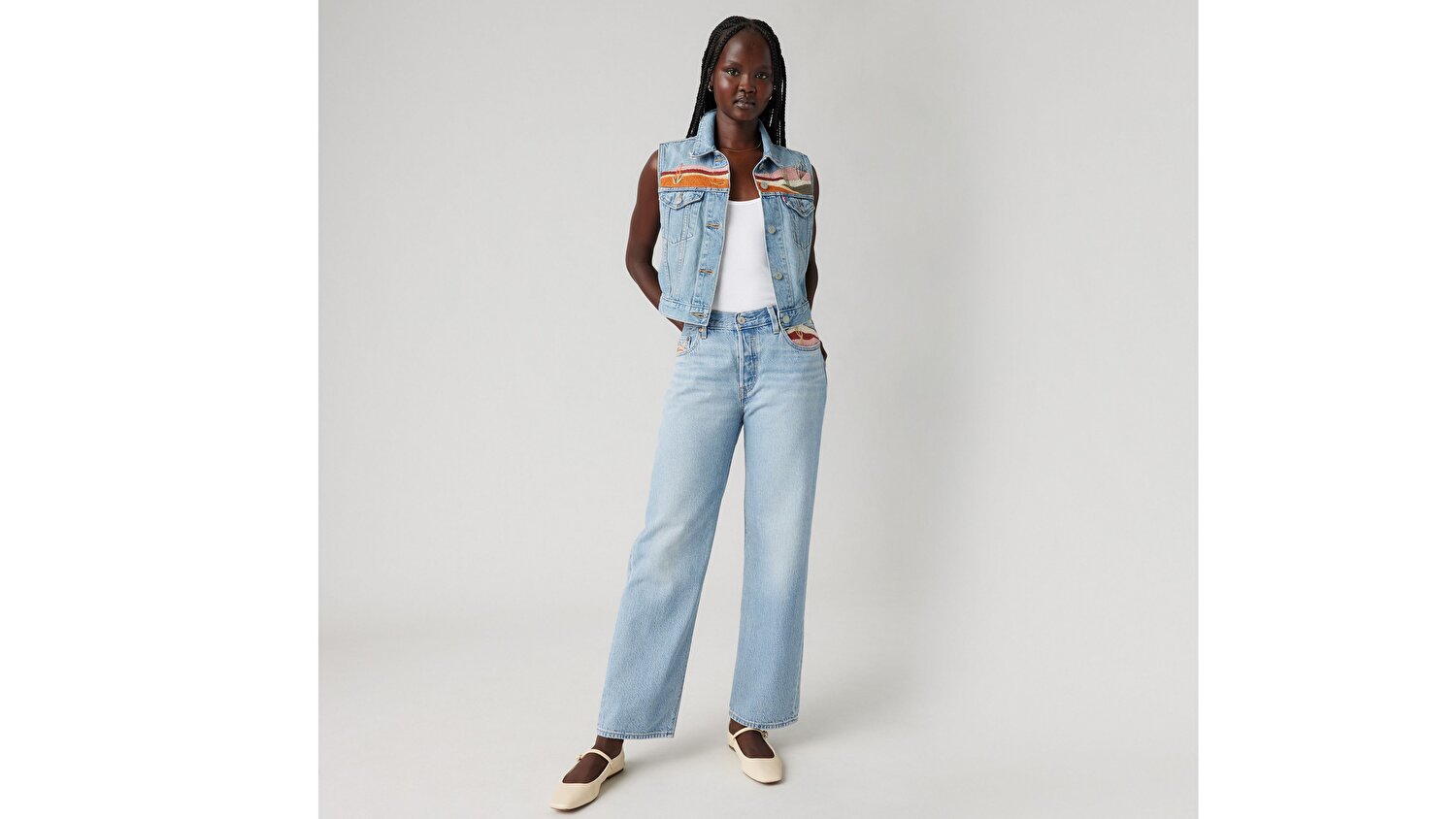 501® 90's Ankle Kadın Jean Pantolon - Desert Utopia