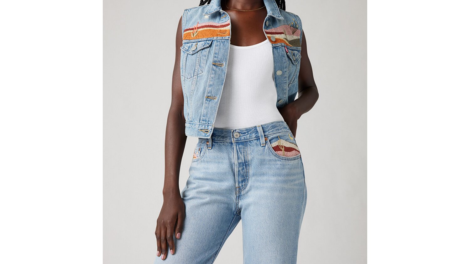 501® 90's Ankle Kadın Jean Pantolon - Desert Utopia