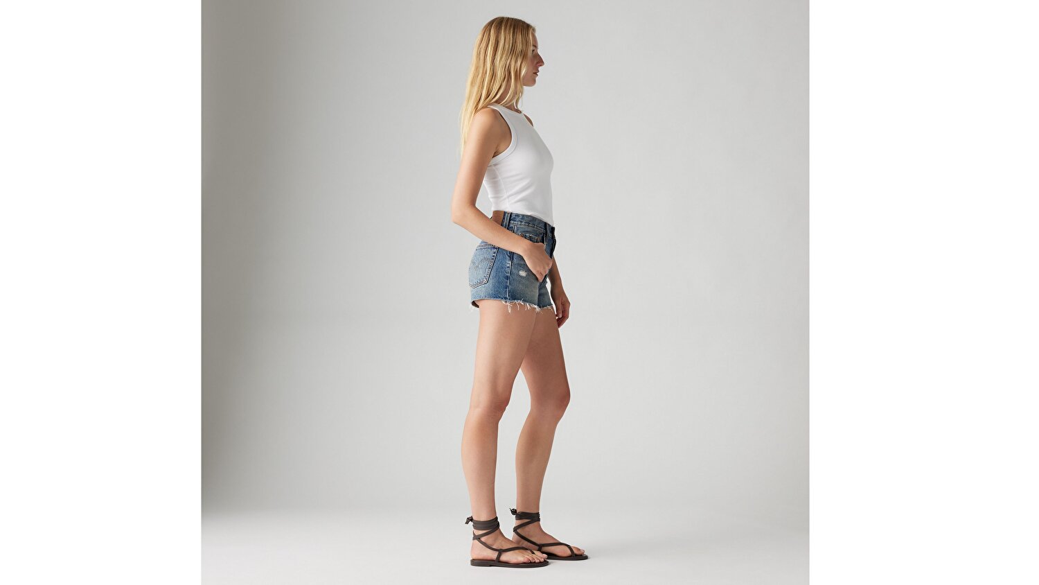 501® Original Kadın Jean Şort - Verified Vintage