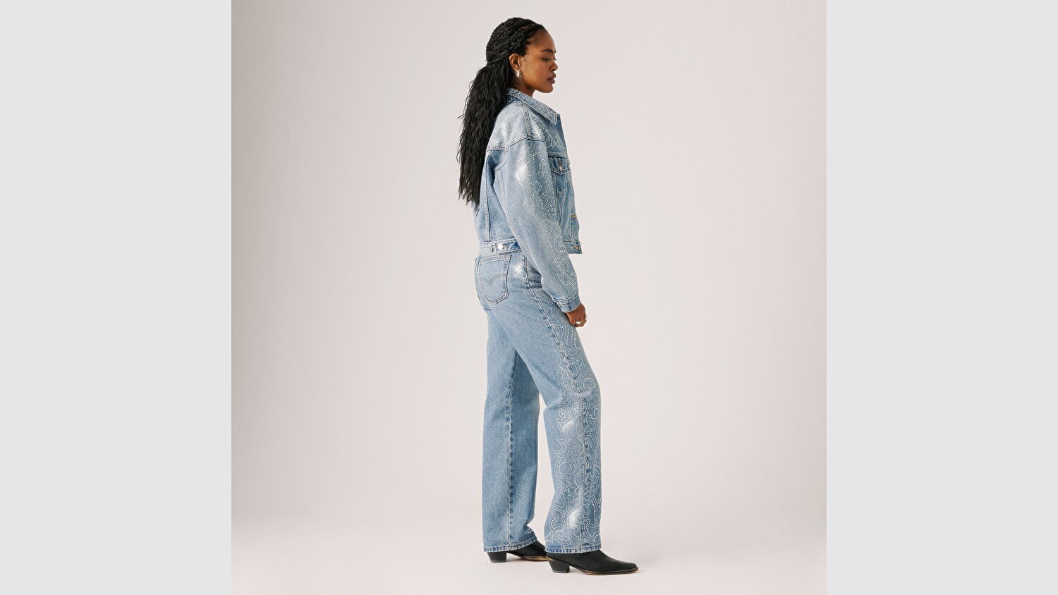 501® '90s Kadın Jean Pantolon - Western Crystal