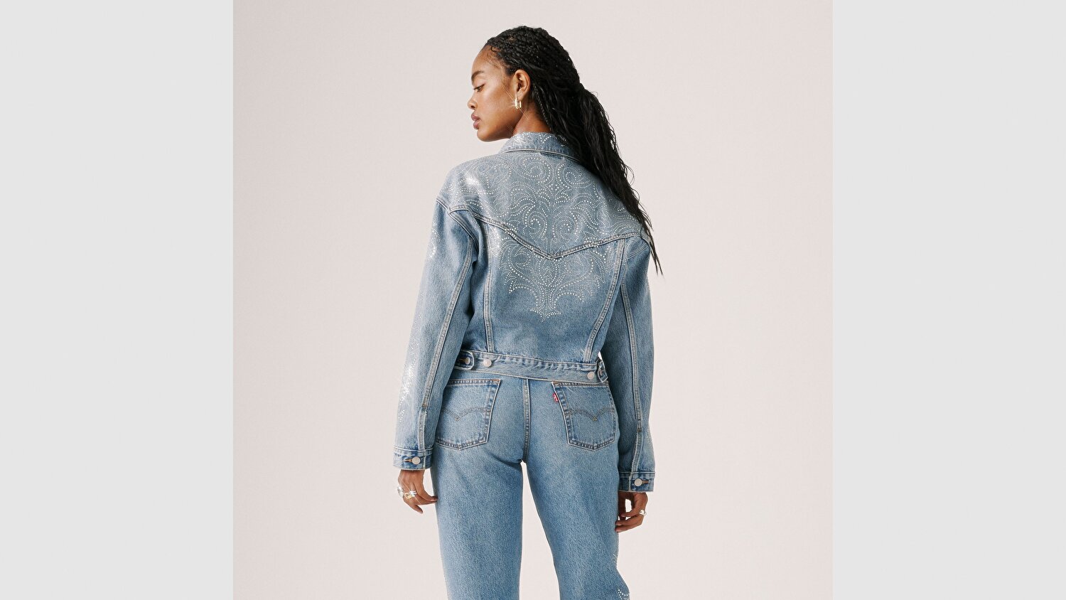 Shrunken '90s TruckerJean Ceket