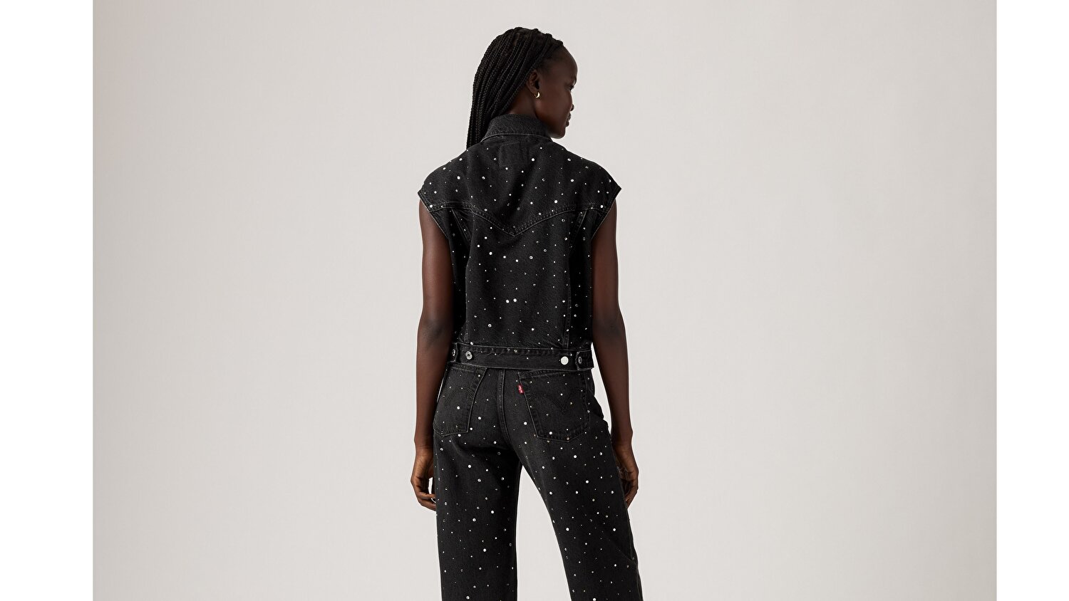 Shrunken '90s Trucker Jean Yelek