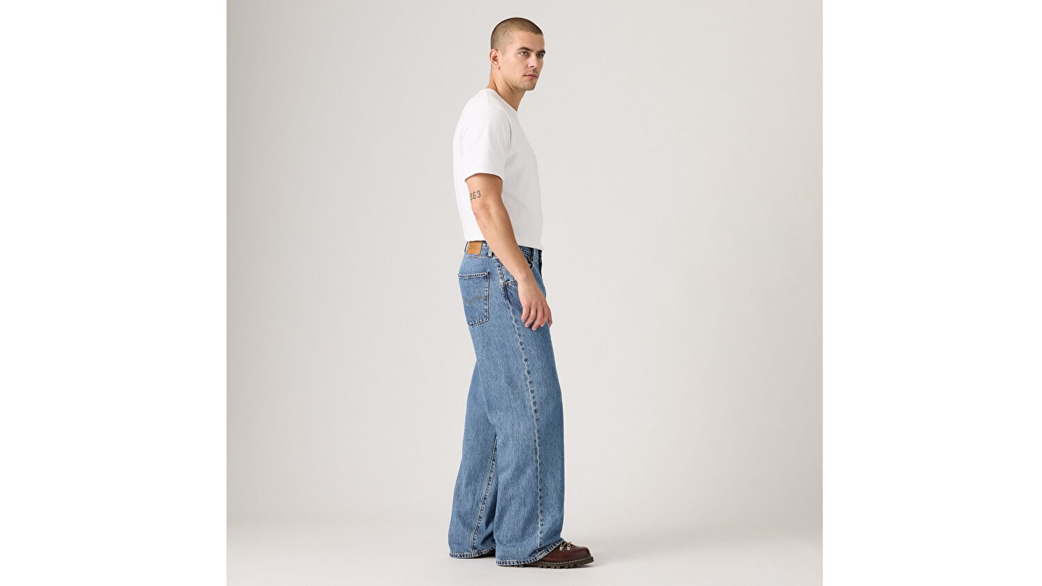 Twisted Baggy Wide Leg Erkek Jean Pantolon - Let's Do The Twist