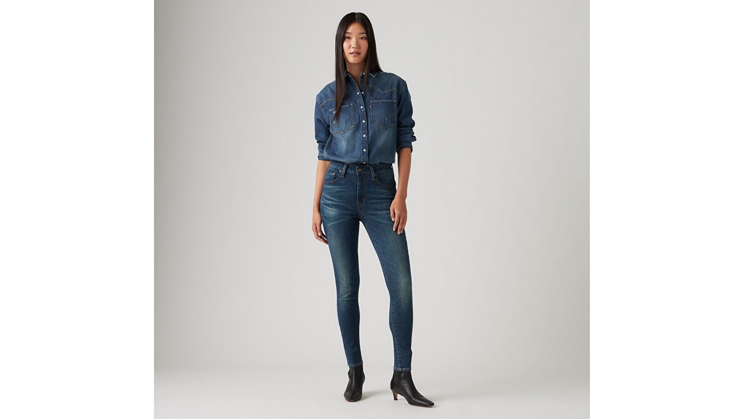 721™ High Rise Skinny Kadın Jean Pantolon - Miles Apart