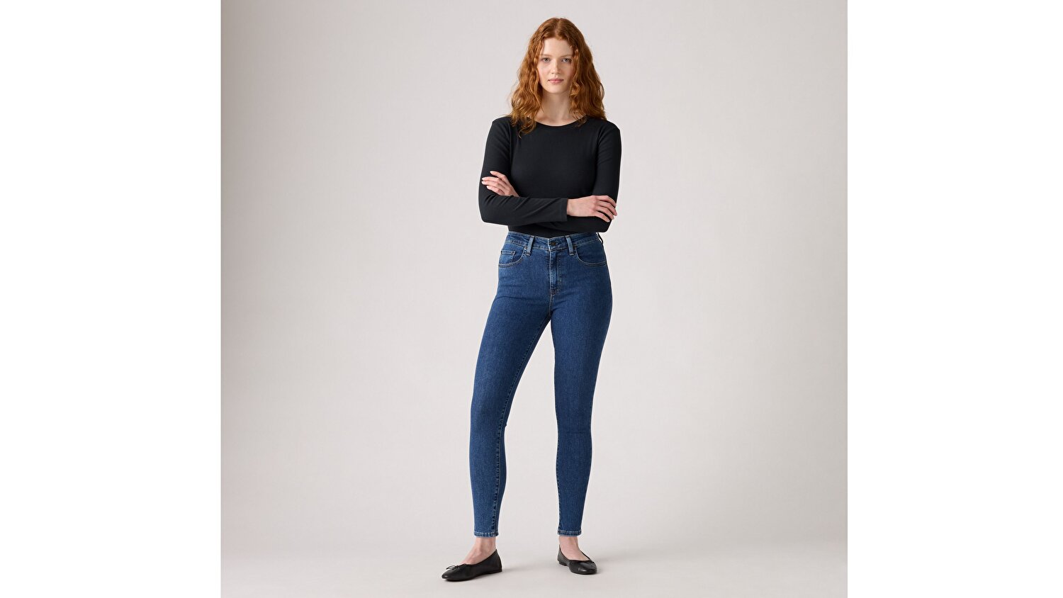 721™ High Rise Skinny Kadın Jean Pantolon - Triangle Exploratio