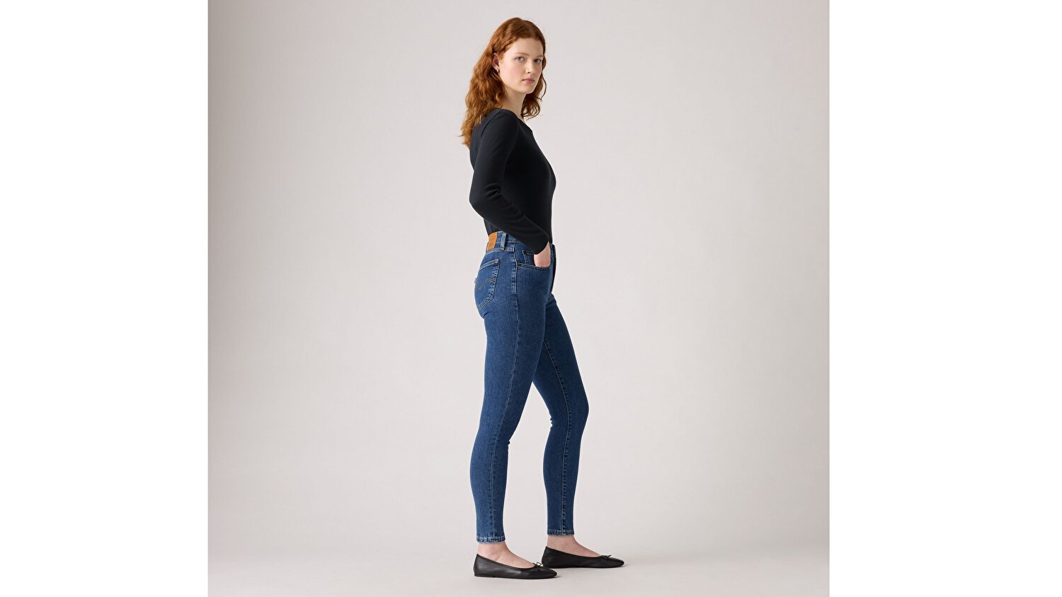 721™ High Rise Skinny Kadın Jean Pantolon - Triangle Exploratio