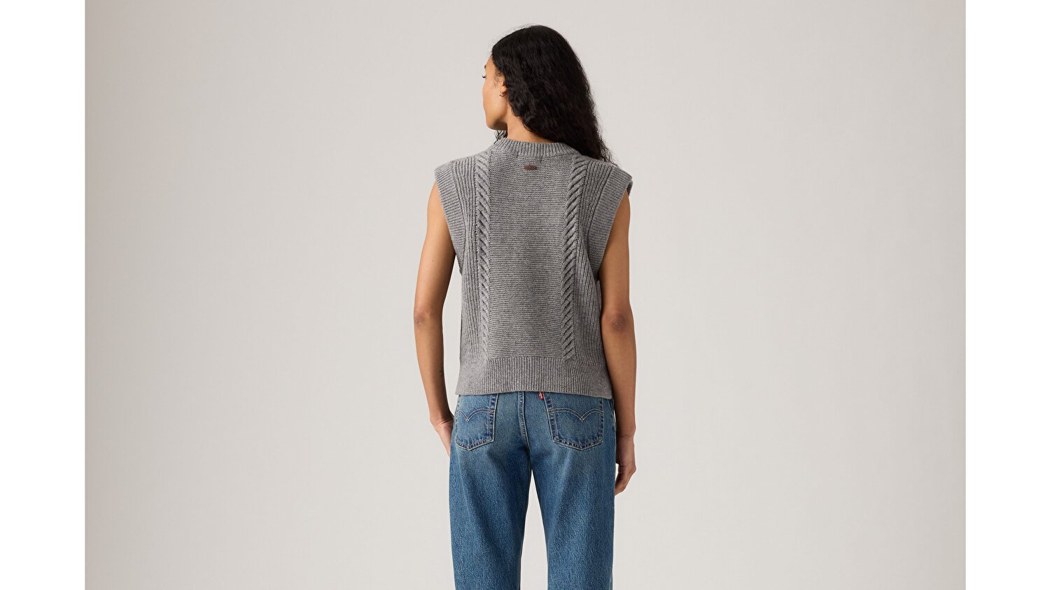 Ines Cable Yün Karışımlı Yelek