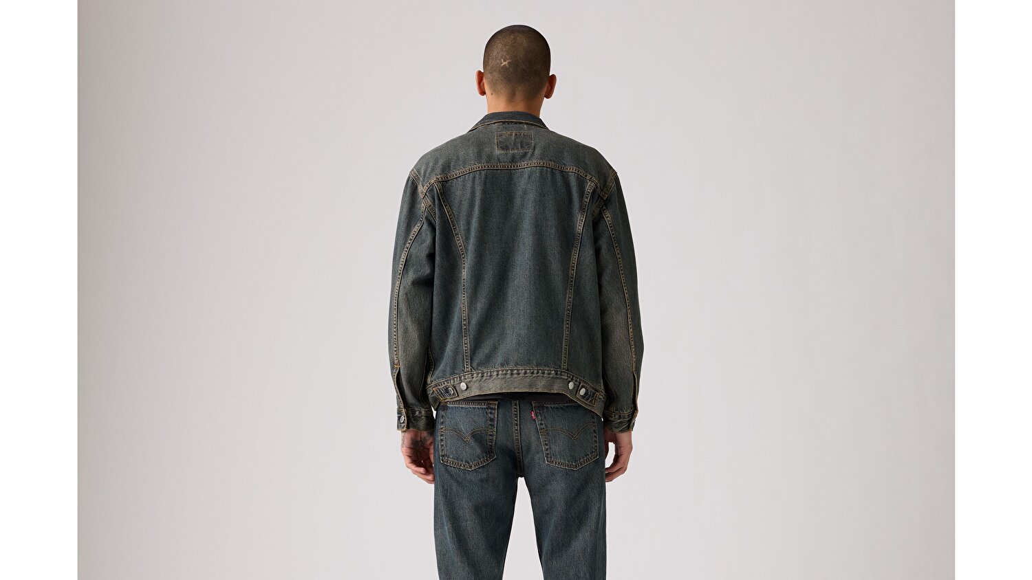 Relaxed Fit Trucker Ceket