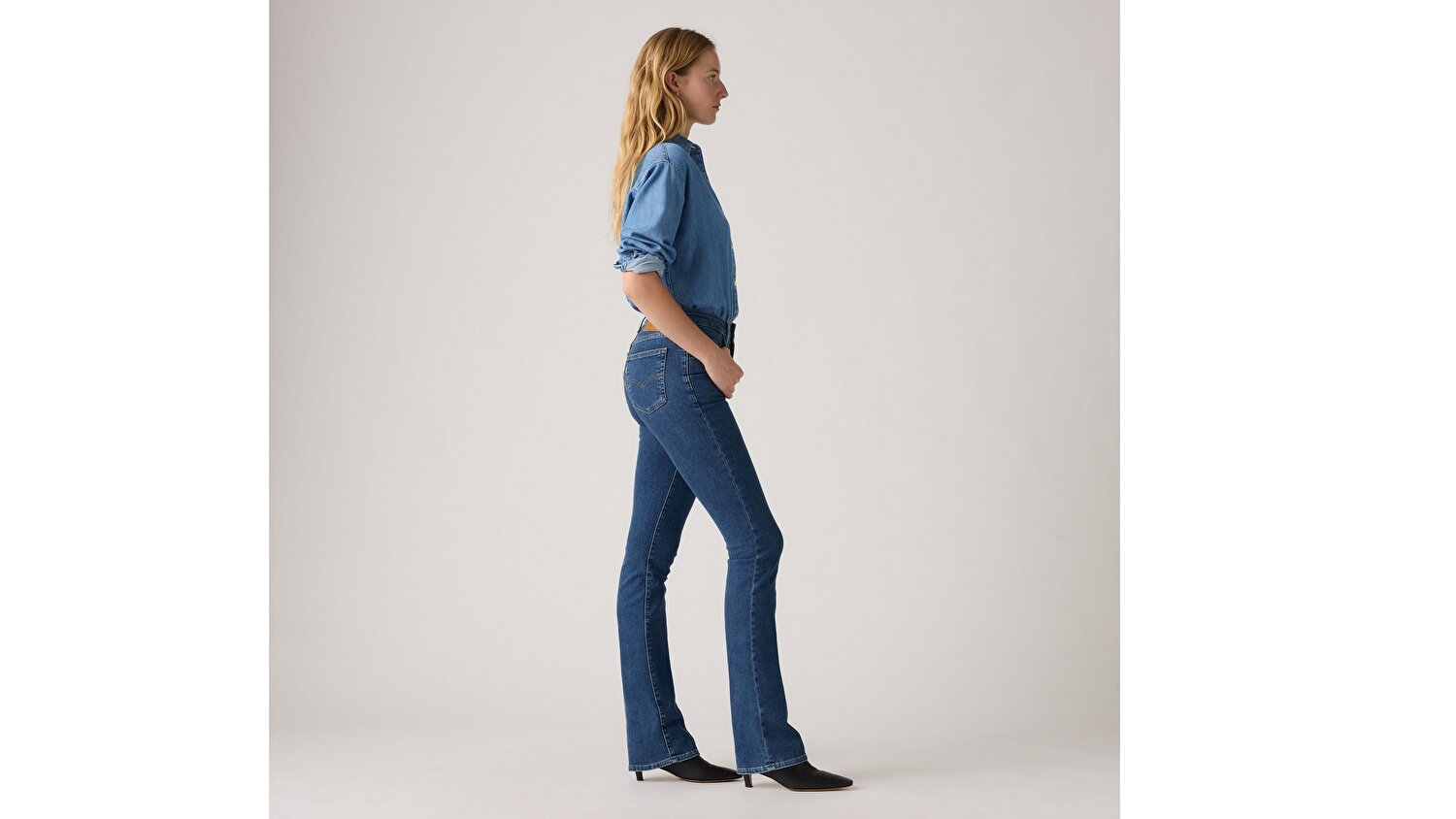 725™ High Rise Bootcut Kadın Jean Pantolon - Triangle Exploration
