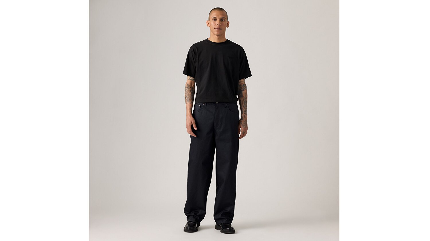 578™ Baggy Erkek Jean Pantolon - Layers On Layers Coated