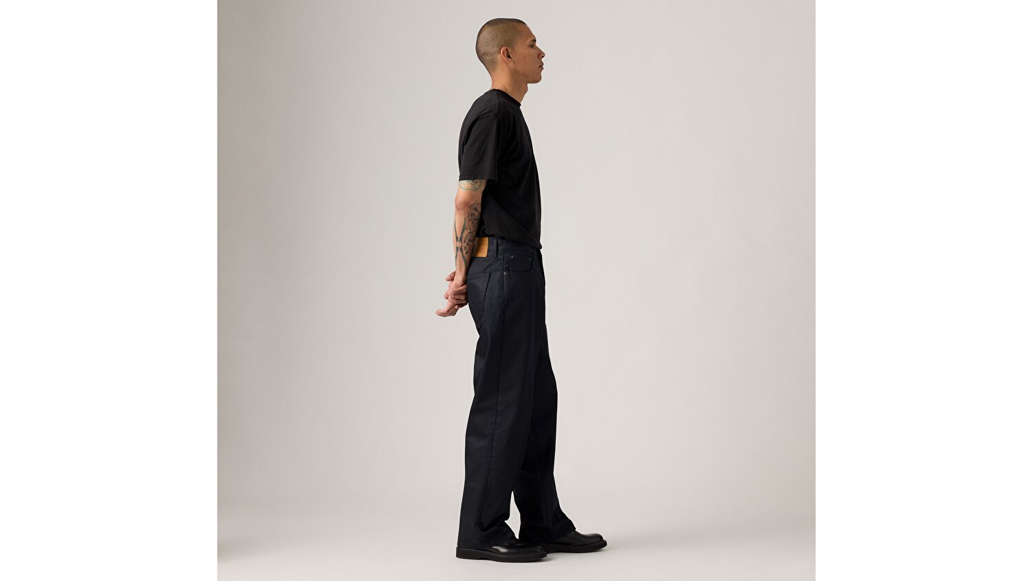578™ Baggy Erkek Jean Pantolon - Layers On Layers Coated