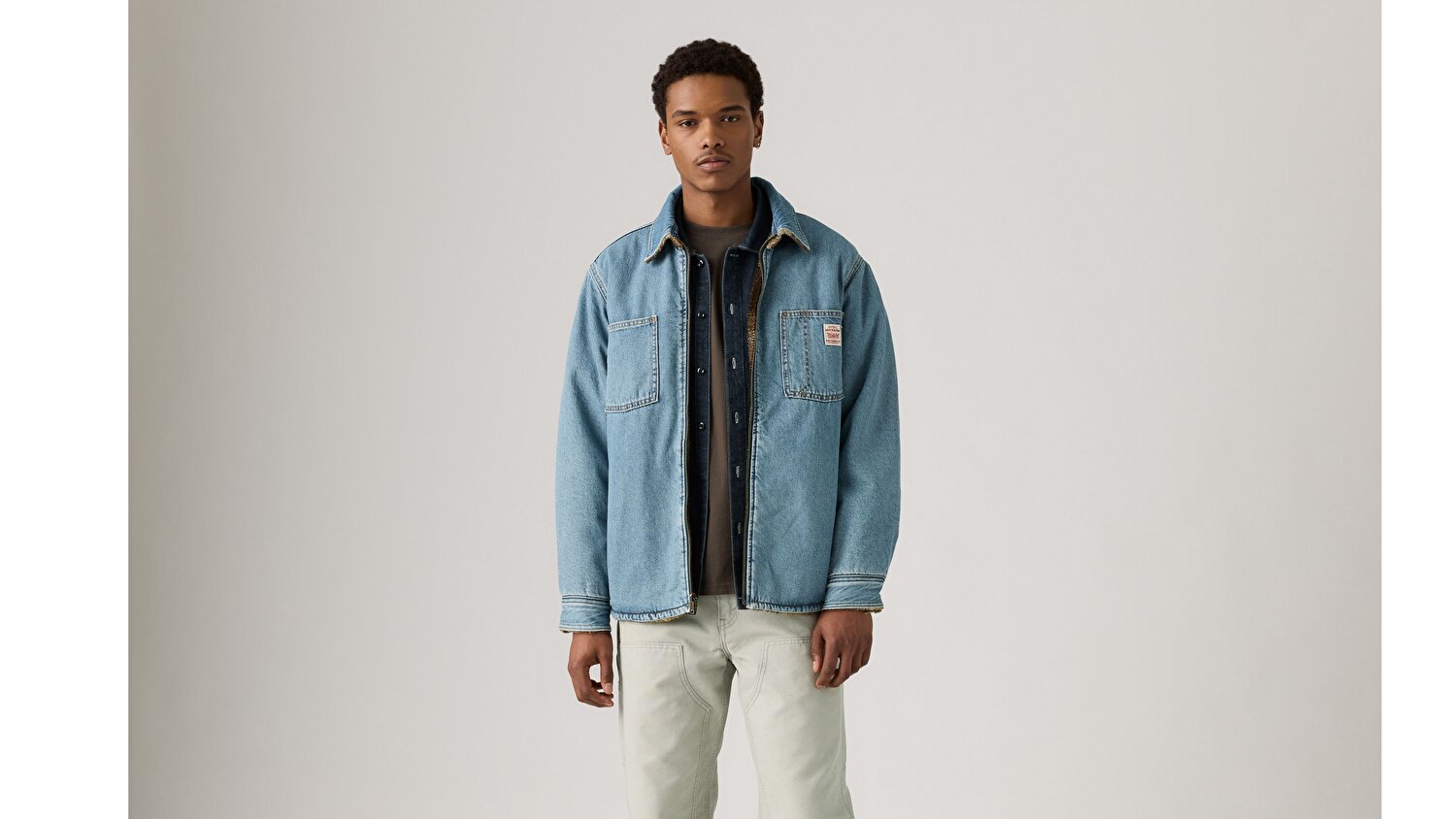 Reversible Gömlek Ceket