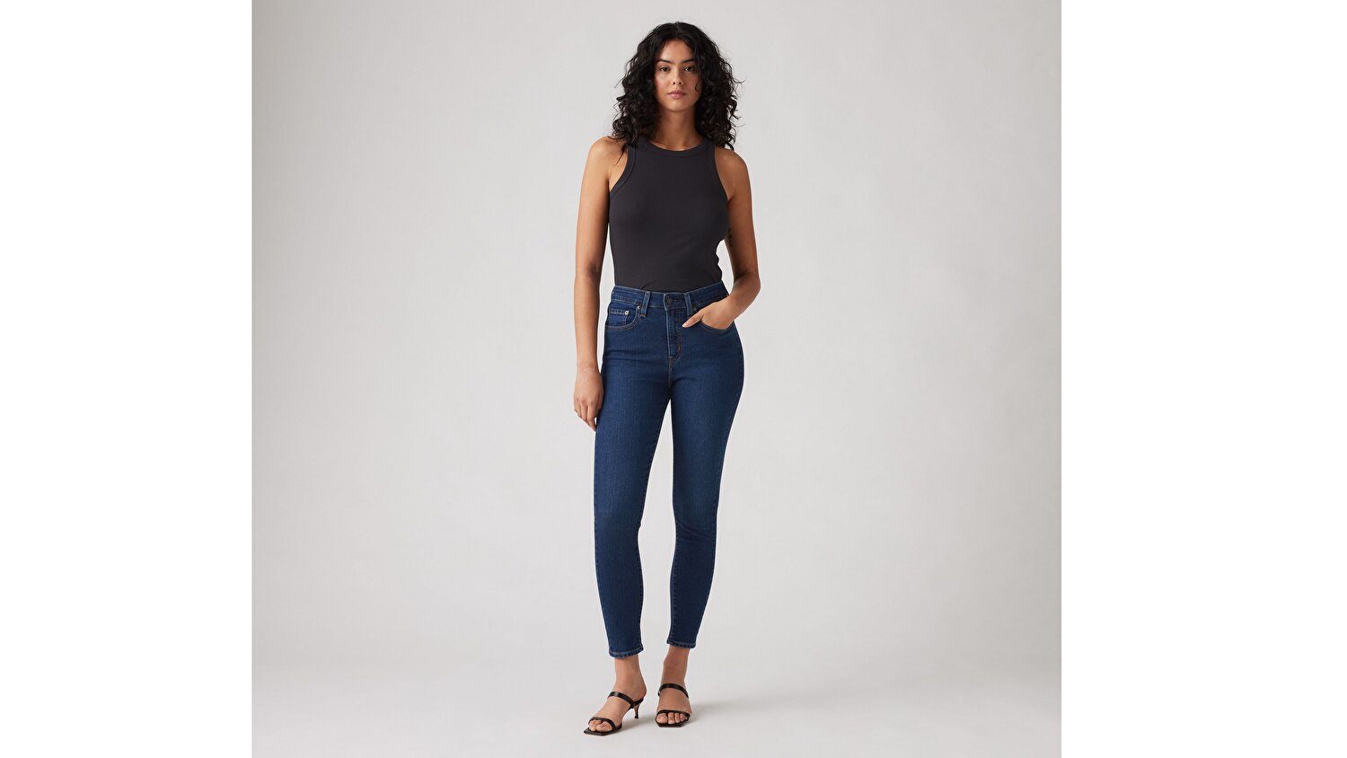 721® High Rise Skinny Kadın Jean Pantolon - Eternal Indigo