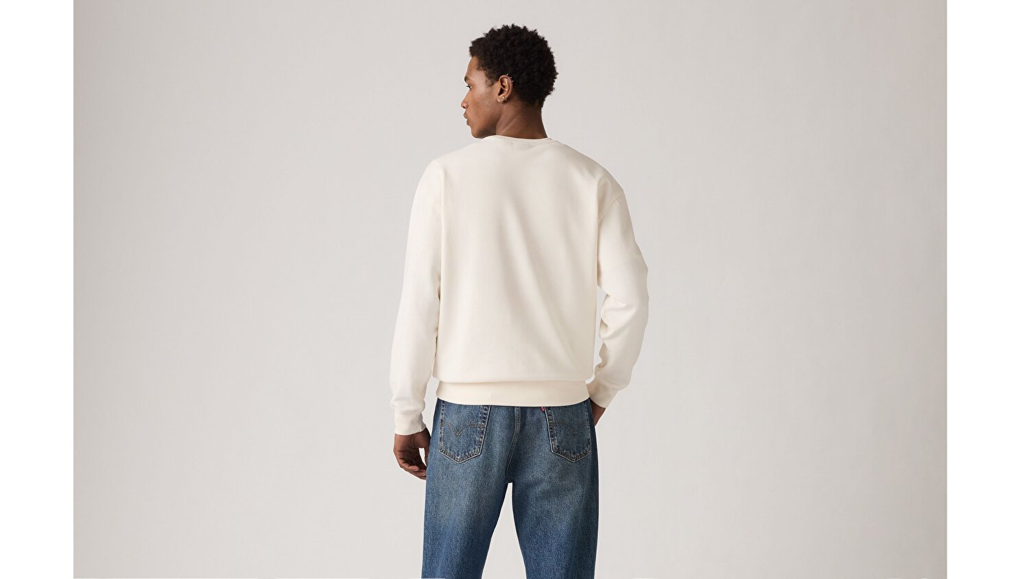 Relaxed Graphic Crewneck Sweatshirt