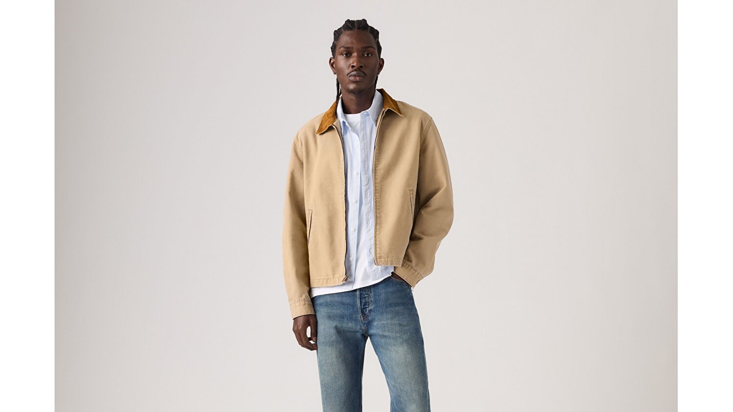 Mechanics Full-Zip Ceket Mont