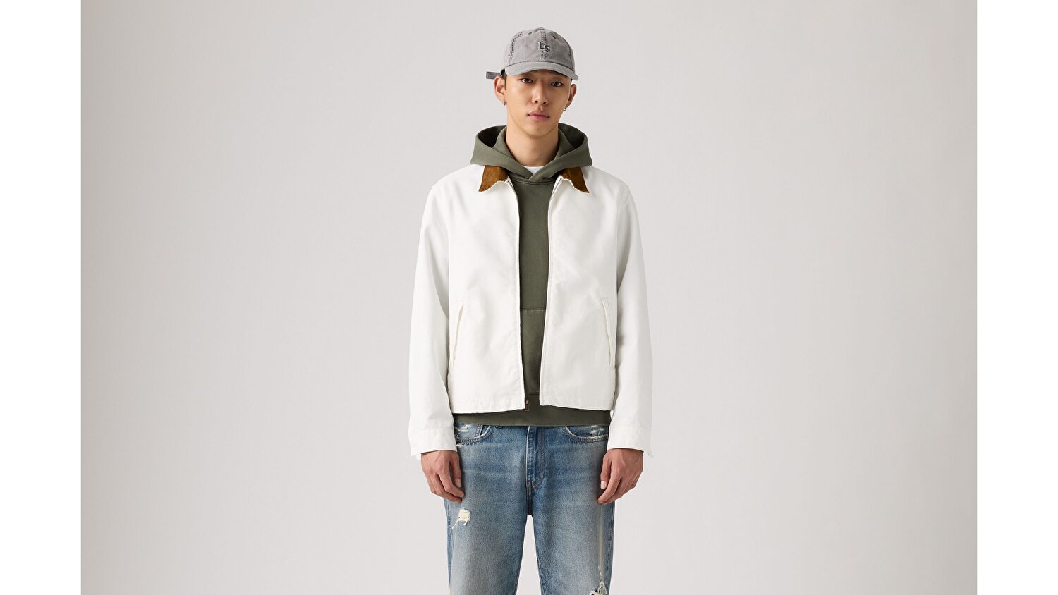 Mechanics Tam Fermuarlı Ceket