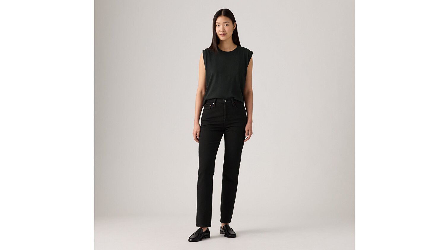 501® Original Kadın Jean Pantolon - Black Sprout