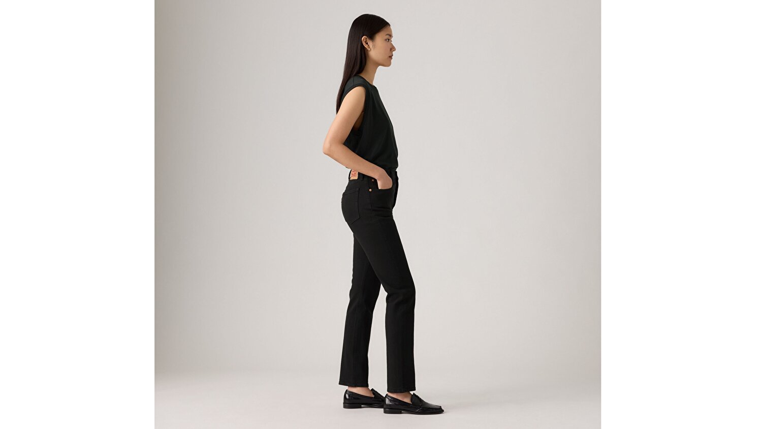 501® Original Kadın Jean Pantolon - Black Sprout