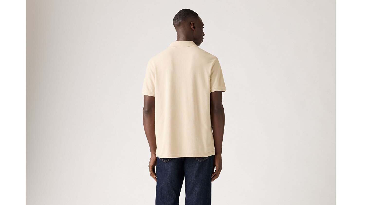 LEVIS HM POLO SAHARA KHAKI PIQUE