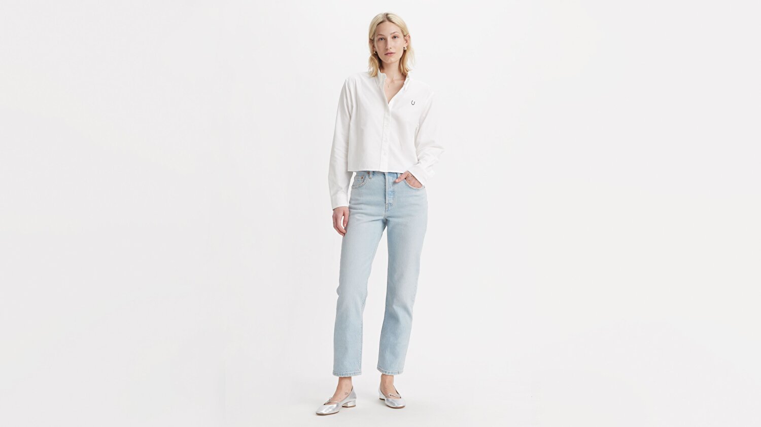 501® Crop Kadın Jean Pantolon - Stepped Away