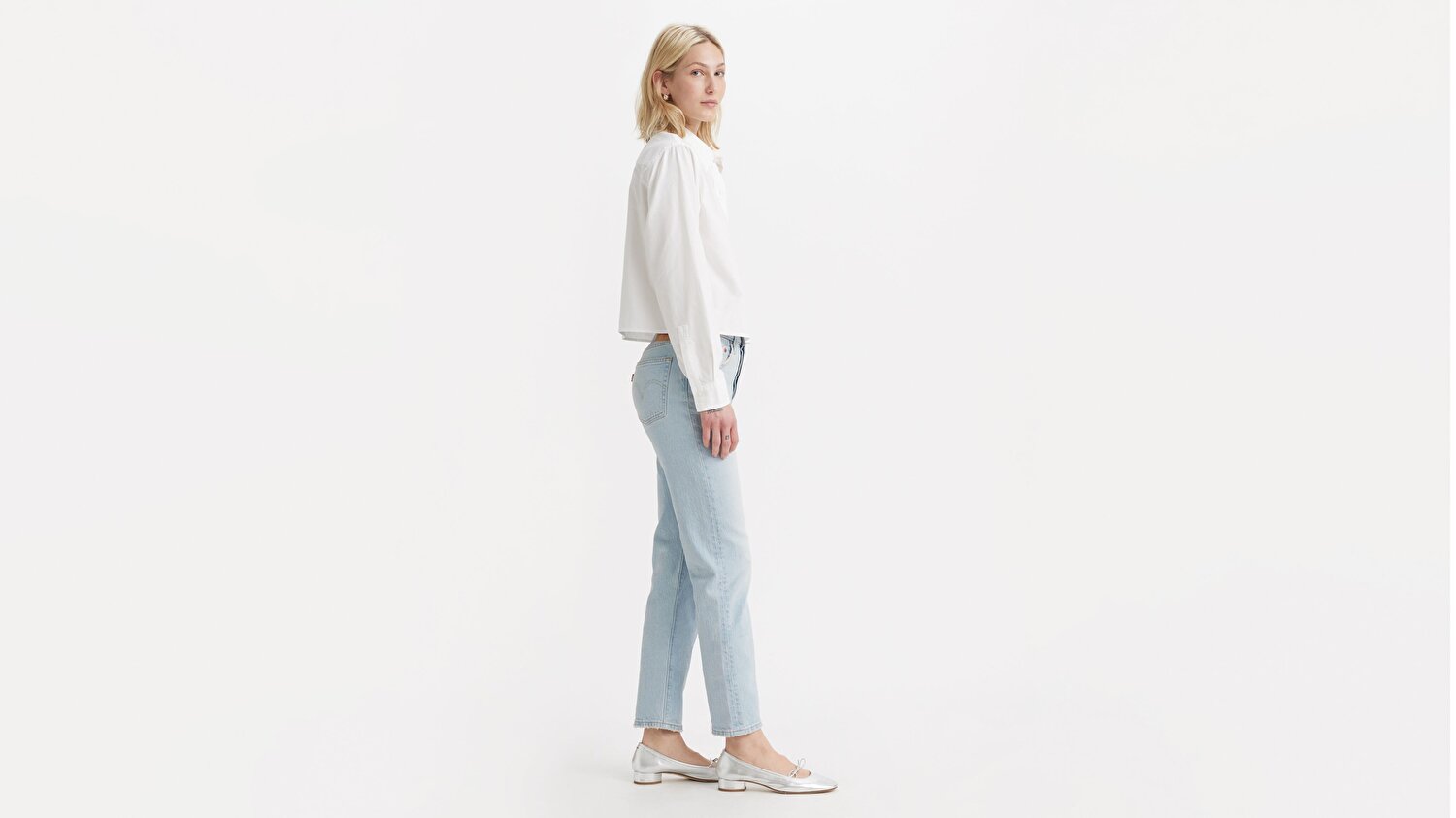 501® Crop Kadın Jean Pantolon - Stepped Away