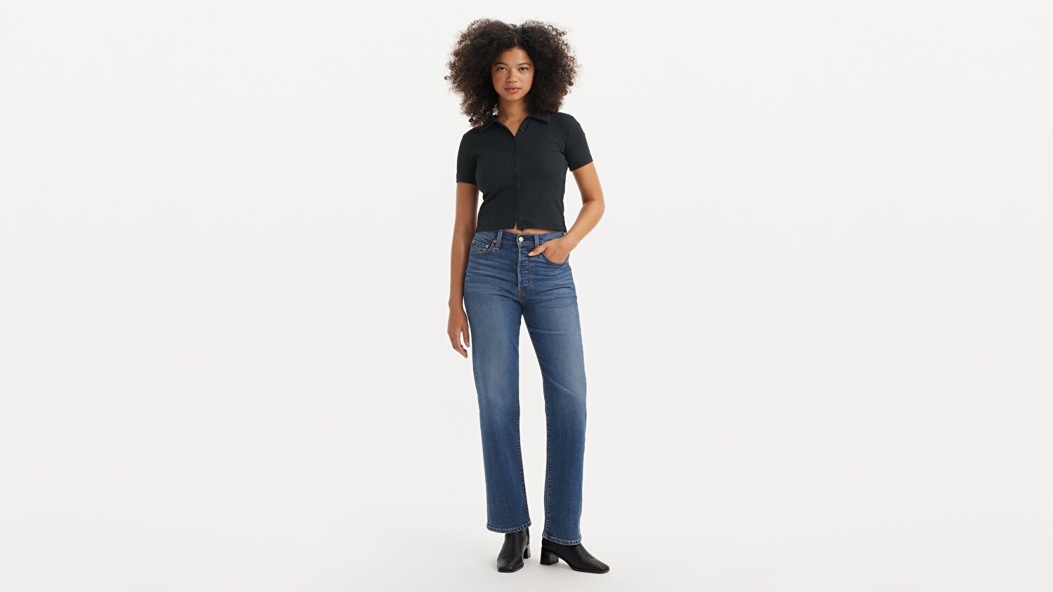 Ribcage Full Length Kadın Jean Pantolon - The Last Straw