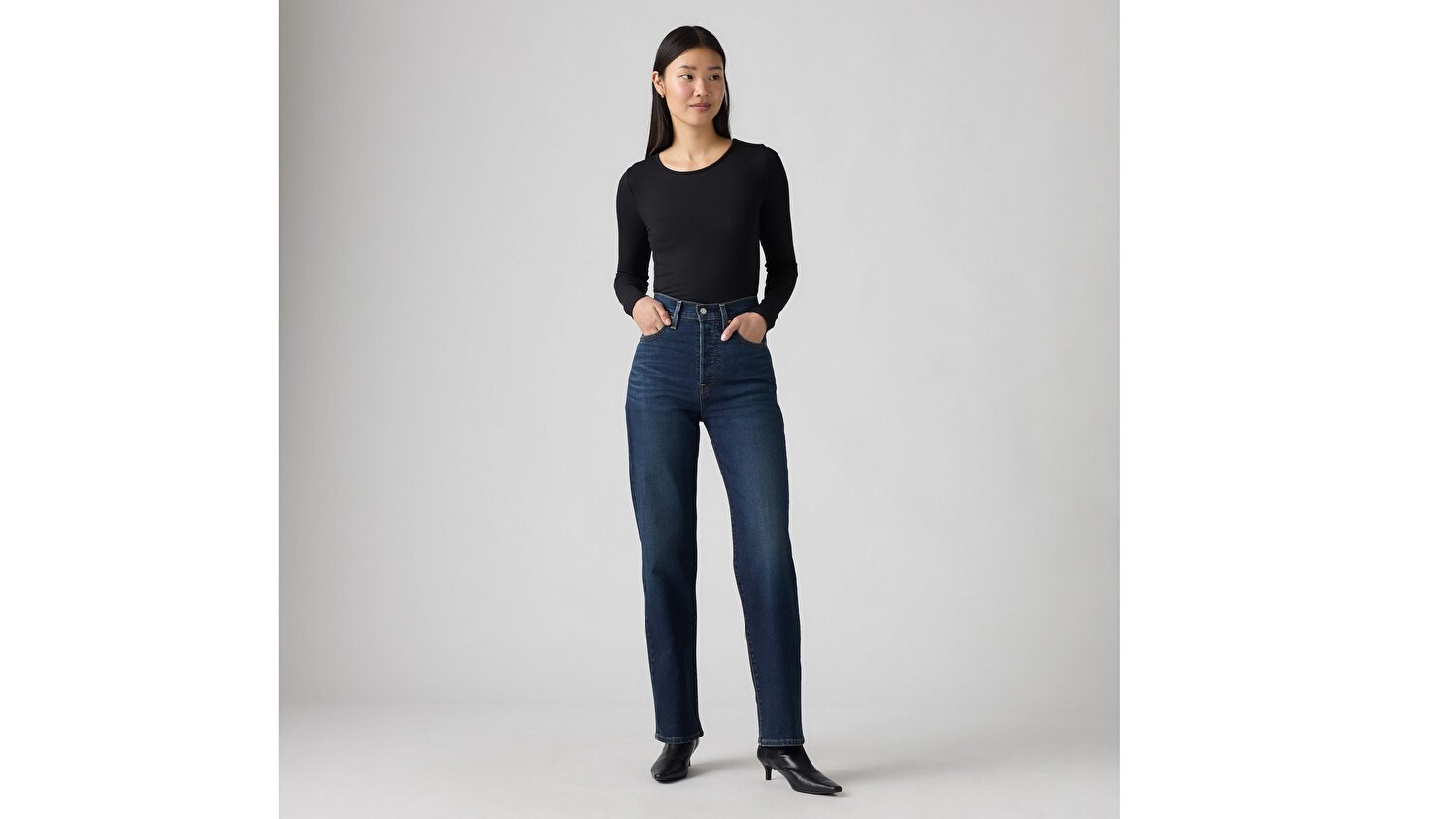 Ribcage Full Lenght Kadın Jean Pantolon - Get Organized