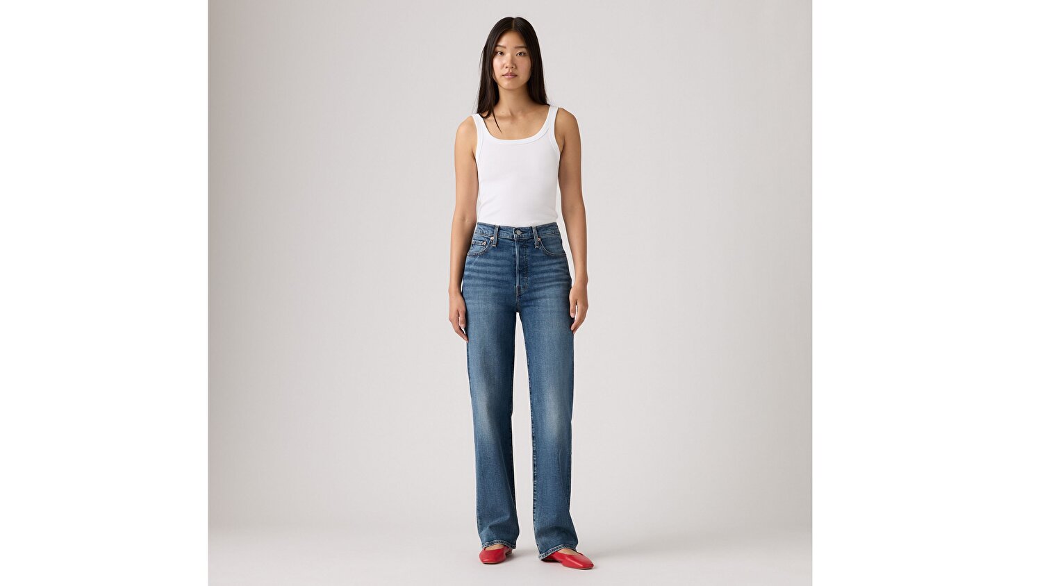 Ribcage Full Lenght Kadın Jean Pantolon - Select Us