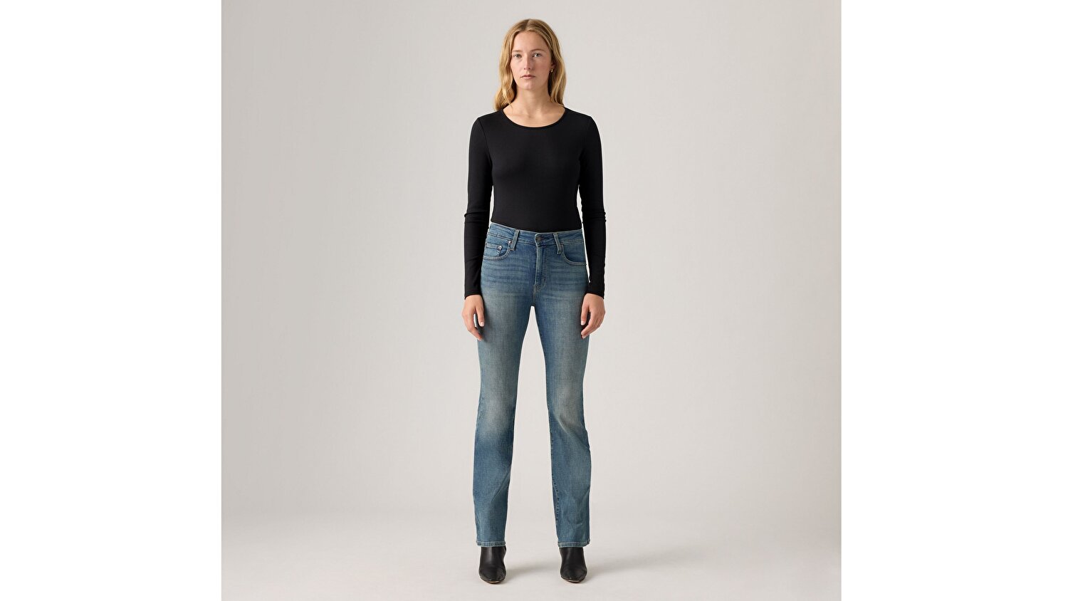 725® High Rise Bootcut Kadın Jean Pantolon  - Tore It Up No Dx