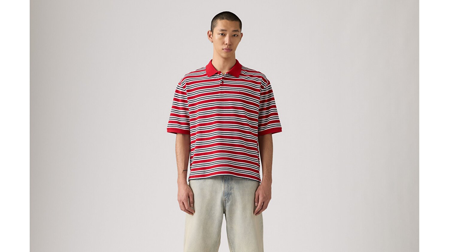 Finn Boxy Polo Tişört