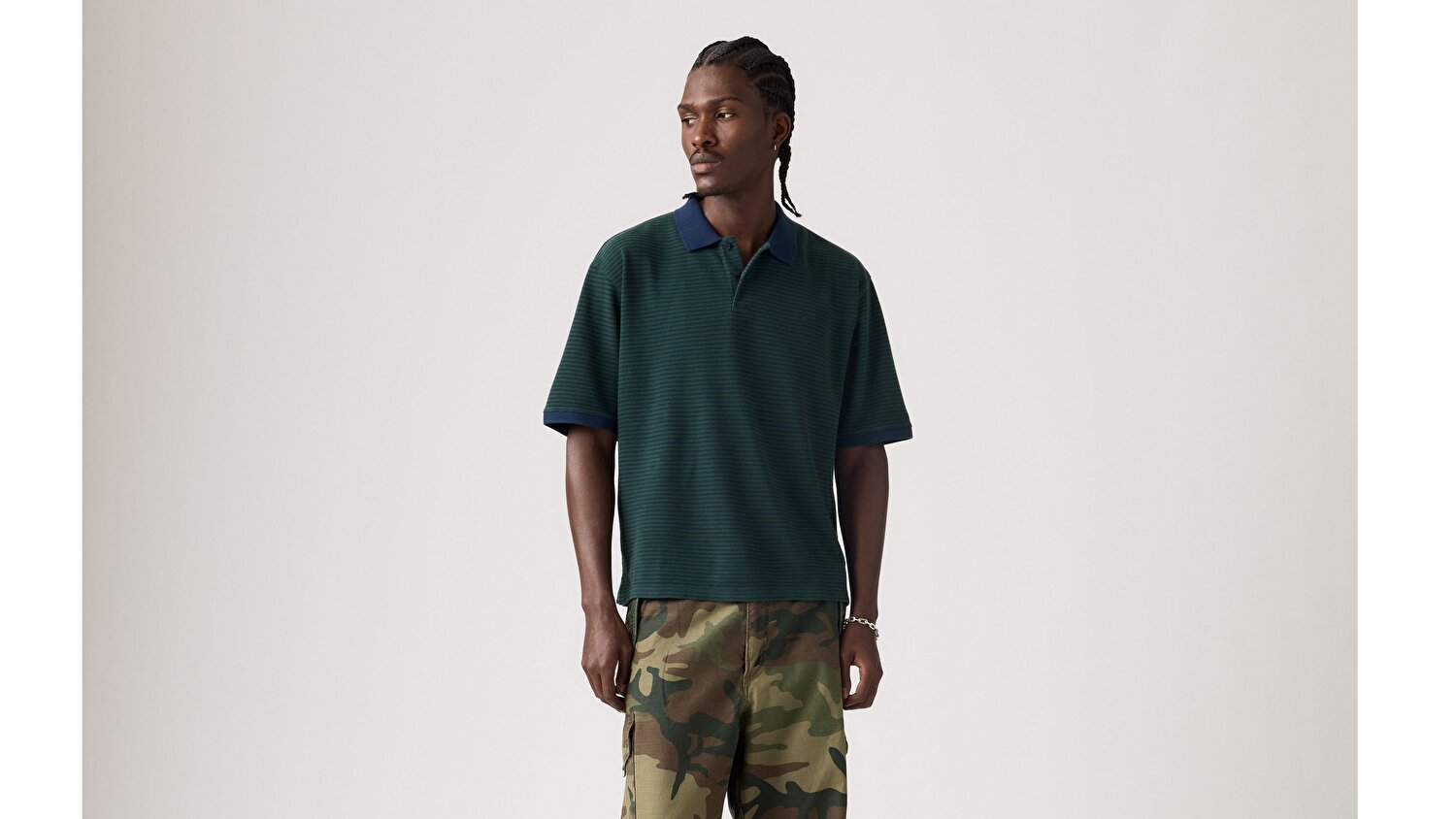 Finn Boxy Polo Tişört