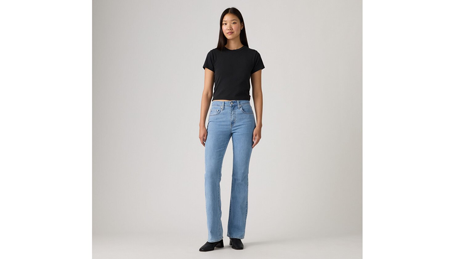 725™ High Rise Bootcut Lightweight Kadın Jean Pantolon - Cool Keeper