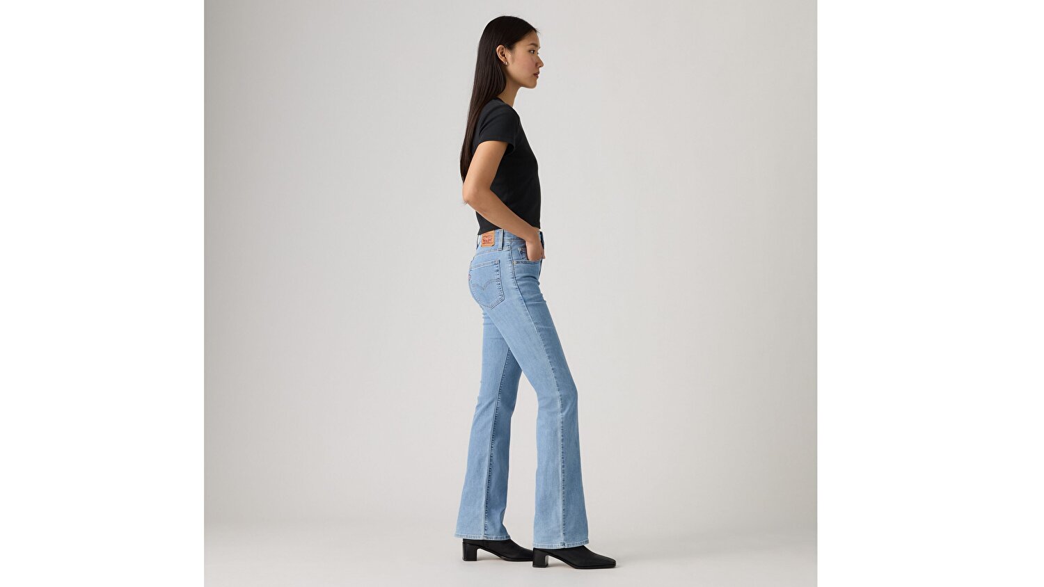 725™ High Rise Bootcut Lightweight Kadın Jean Pantolon - Cool Keeper