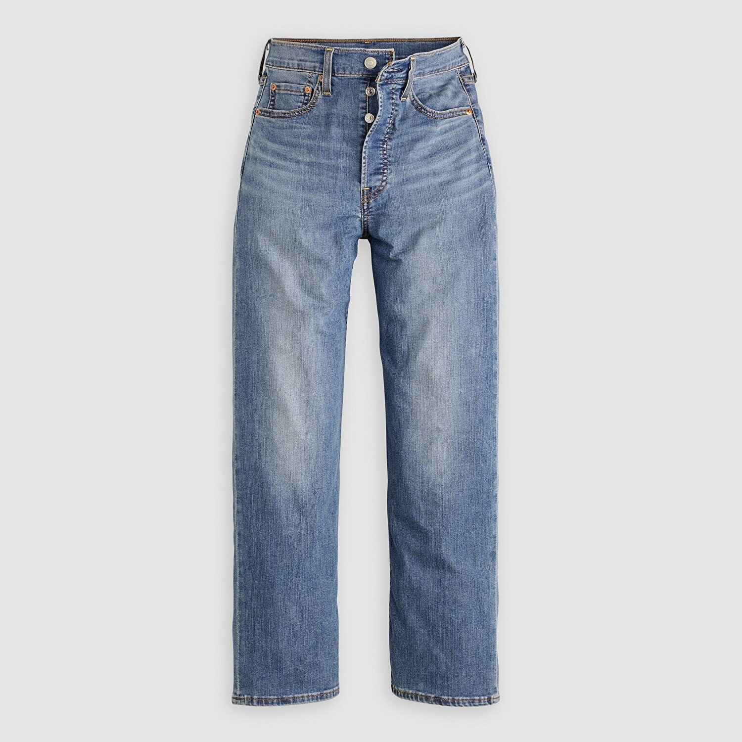 Ribcage Straight Ankle Kadın Jean Pantolon - Curious Cool