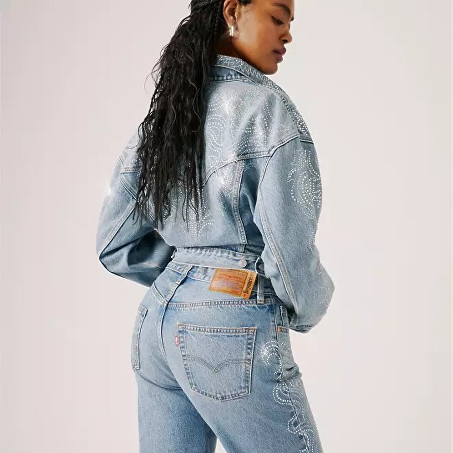 501® '90s Kadın Jean Pantolon - Western Crystal