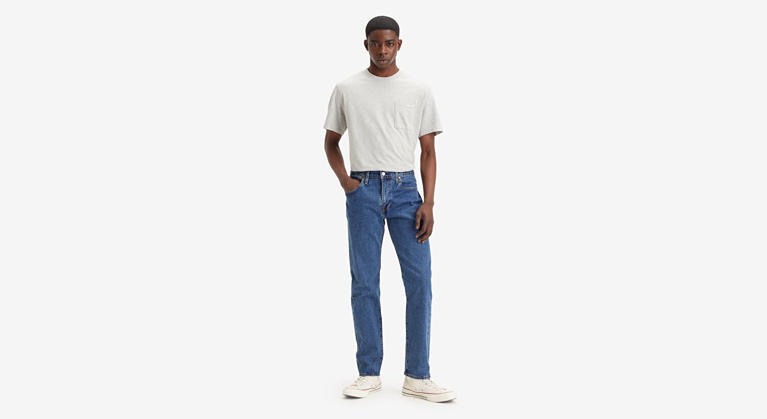 502™ Tapered Erkek Jean Pantolon - Stonewash