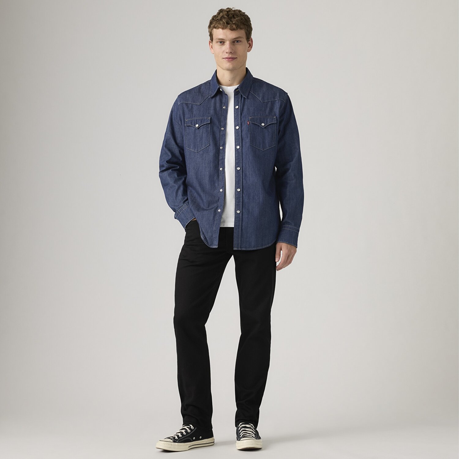 502™ Taper Erkek Jean Pantolon - Sta-Black