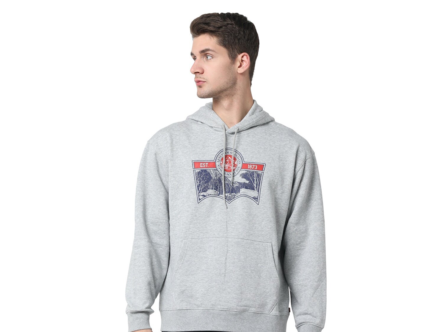 Relaxed Fit Graphic Hoodie