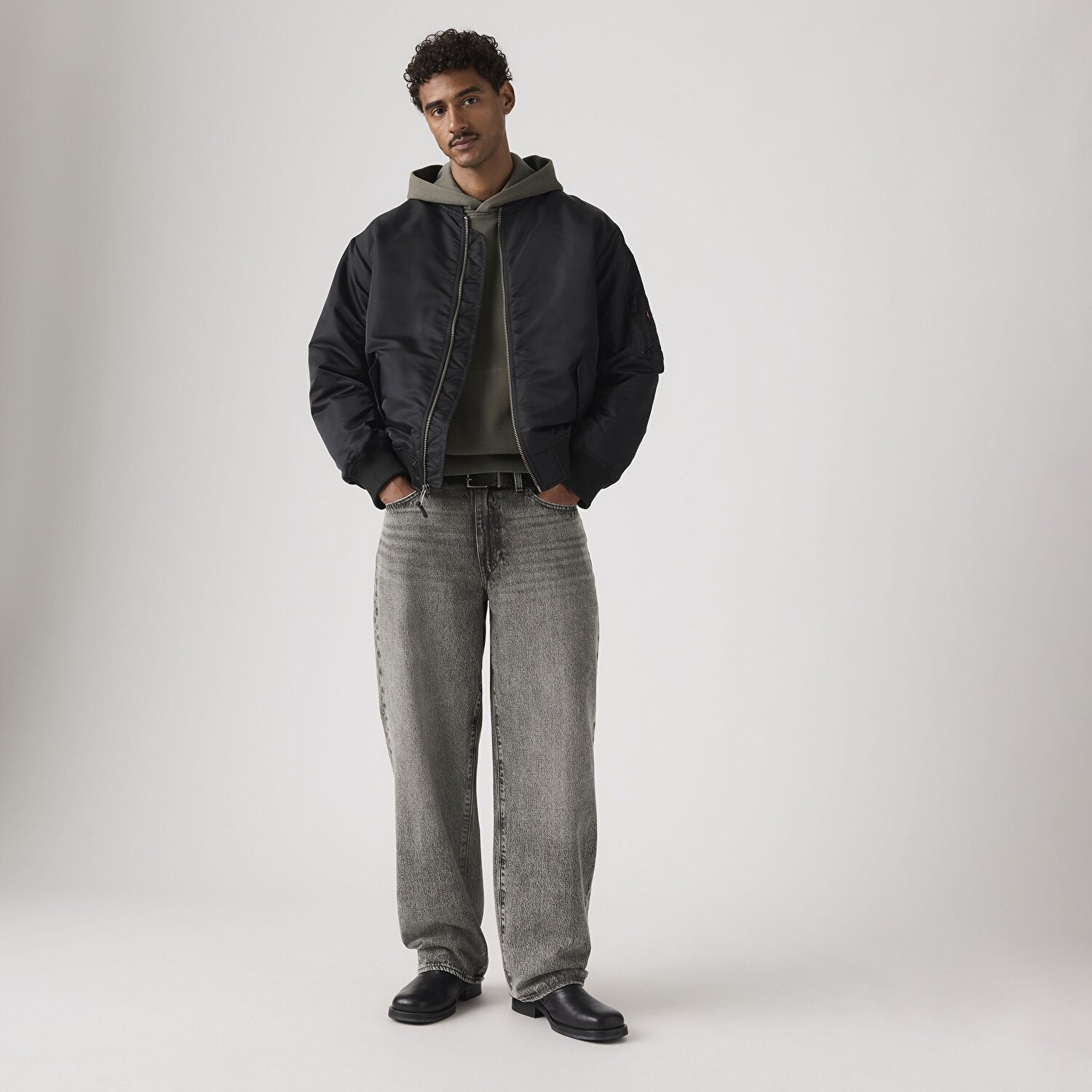 578™ Baggy Erkek Jean Pantolon - Grey Nights