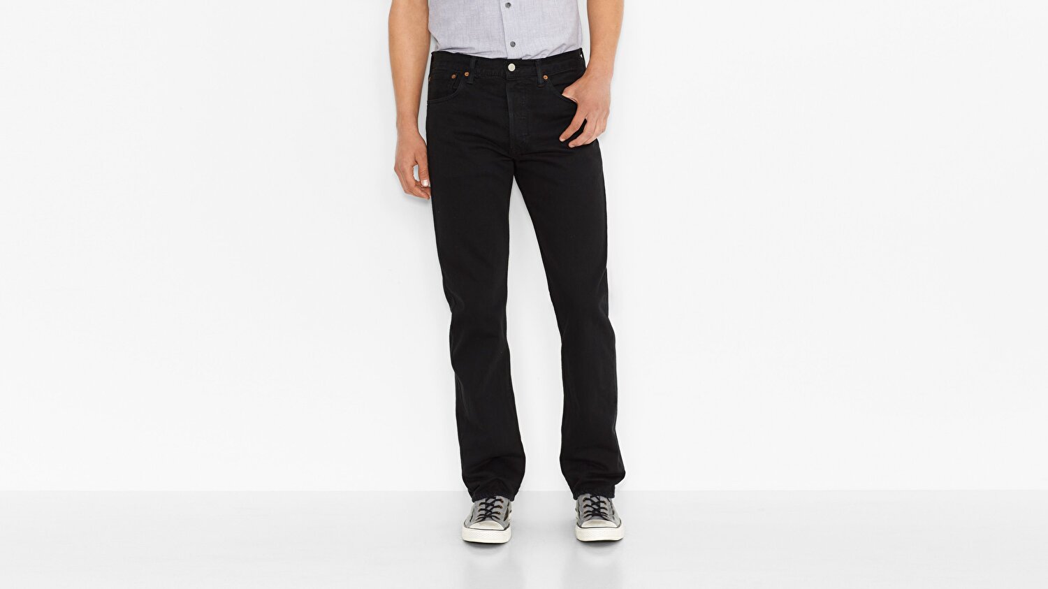 501® Levi's® Original Erkek Jean Pantolon - Stonewashed Black